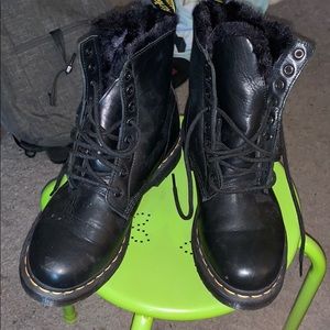 Dr. Martens with fur!